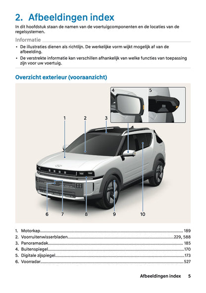 2026 Hyundai Nexo Owner's Manual | Dutch