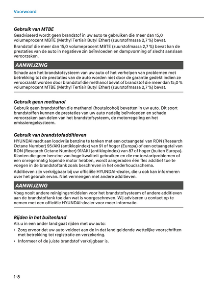 2024-2025 Hyundai Santa Fe Hybrid/Plug-in-Hybrid Gebruikershandleiding | Nederlands