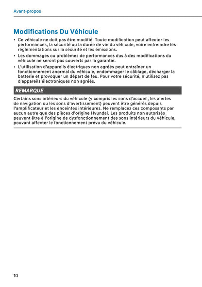 2026 Hyundai Santa Fe Manuel du propriétaire | Français