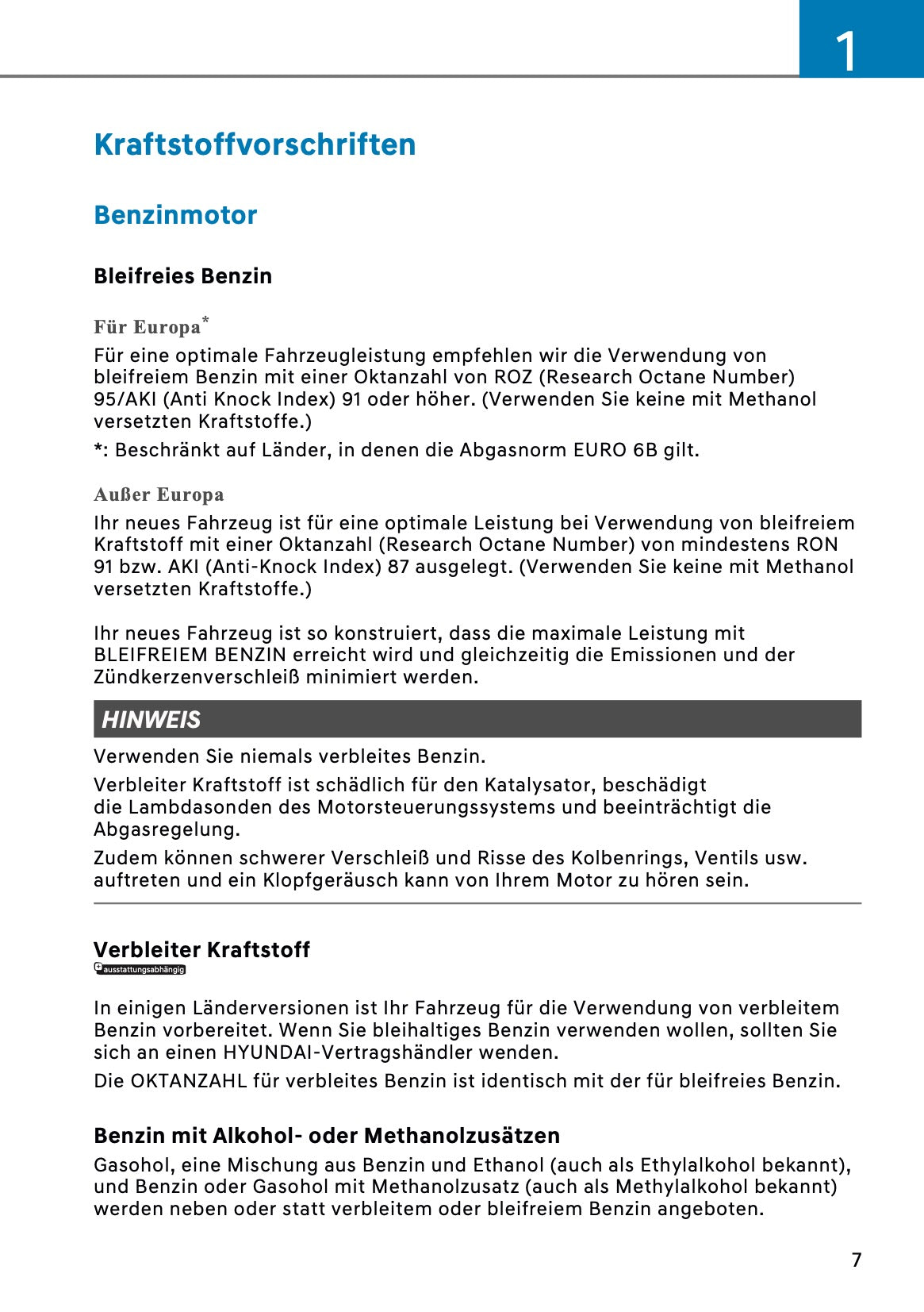2026 Hyundai Santa Fe PHEV Owner's Manual | German