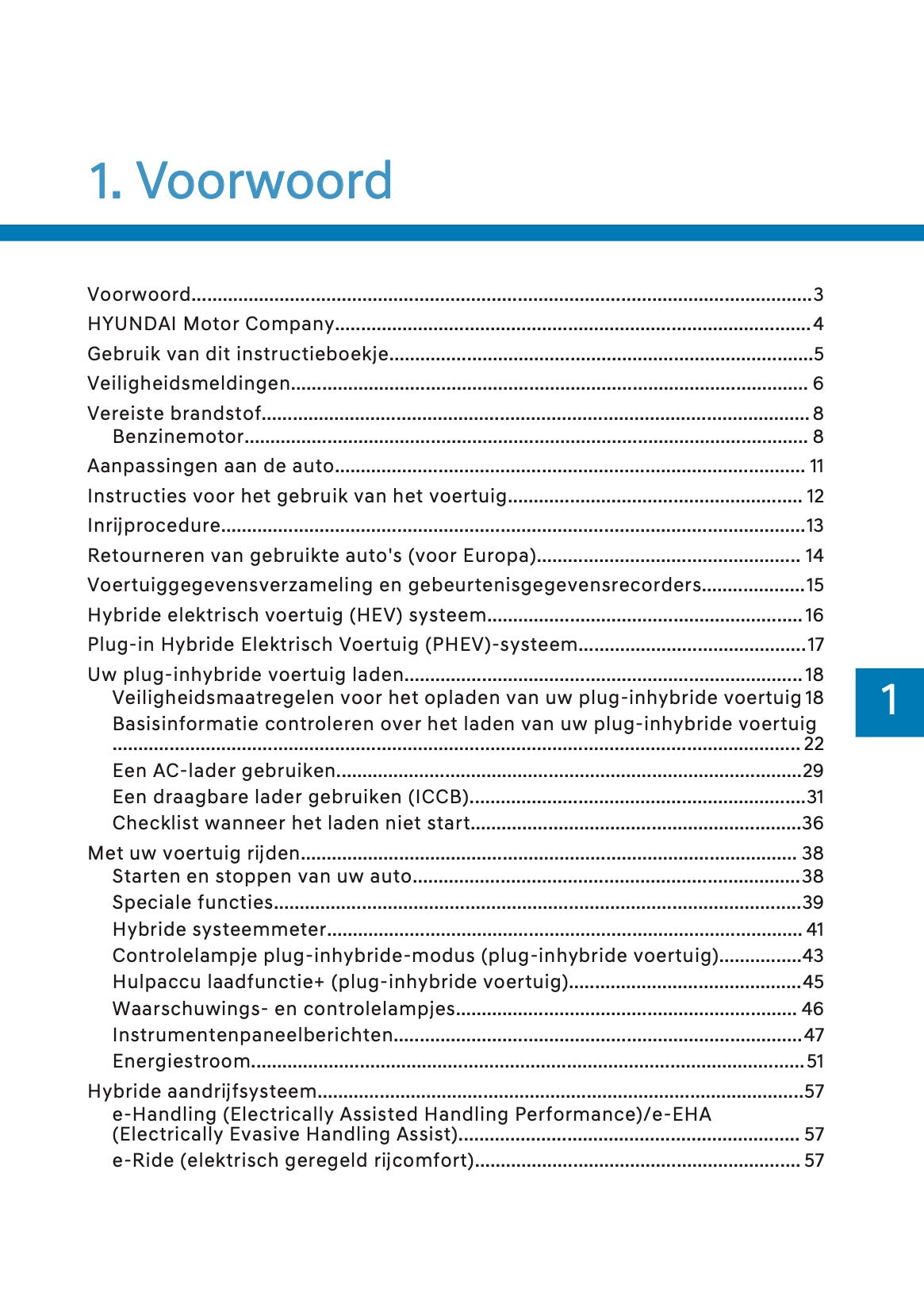 2026 Hyundai Santa Fe PHEV Owner's Manual | Dutch