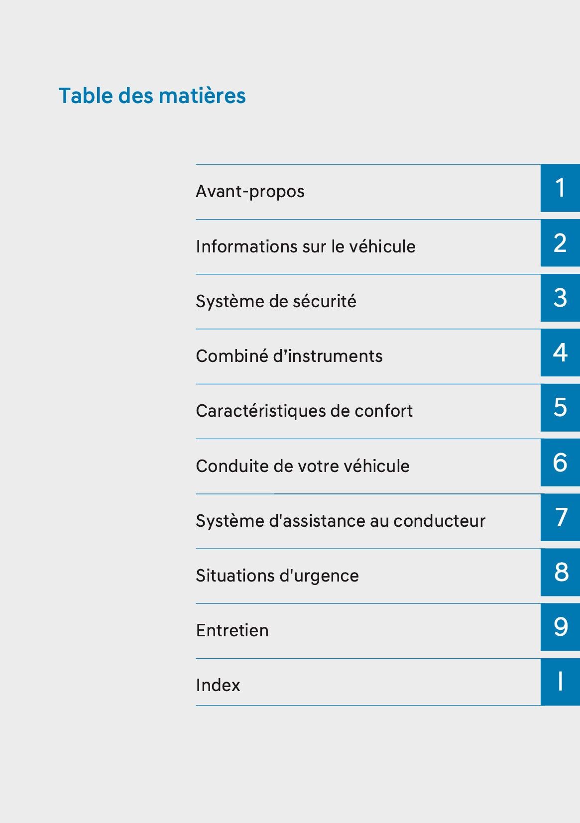 2025-2026 Hyundai Tucson Owner's Manual | French