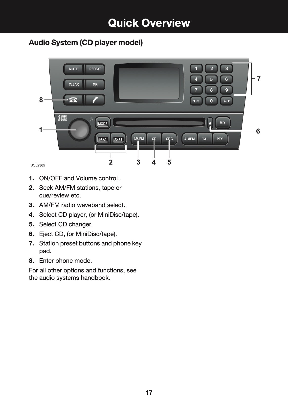 2005 Jaguar XJ Owner's Manual | English US