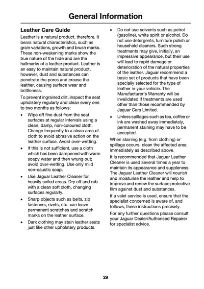 2005 Jaguar XJ Owner's Manual | English US