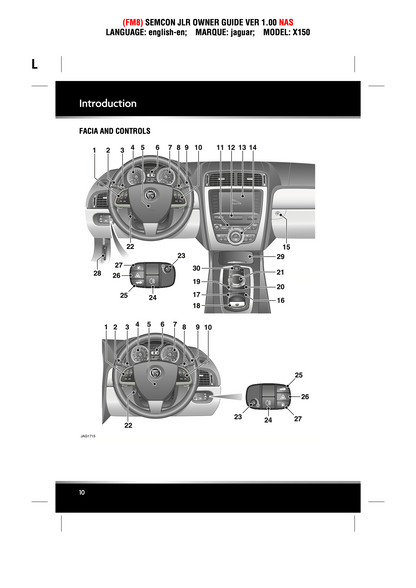 2011 Jaguar XK Gebruikershandleiding | Engels