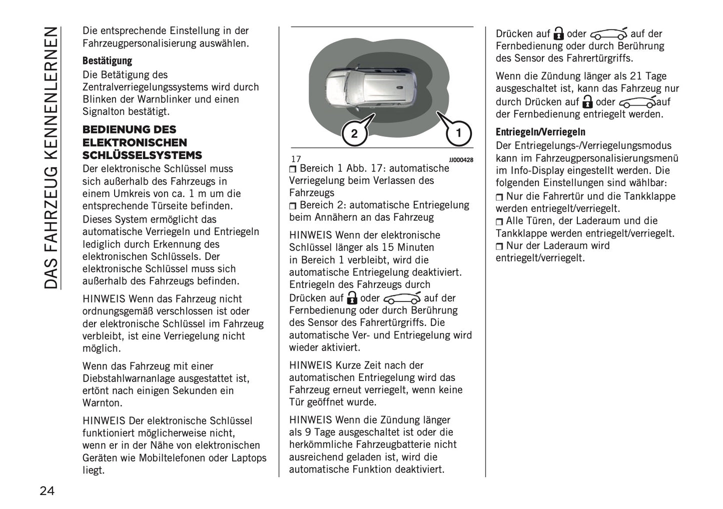2025-2026 Jeep Avenger Bedienungsanleitung | Deutsch