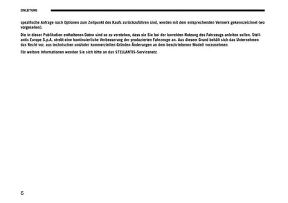 2026 Jeep Avenger Owner's Manual | German