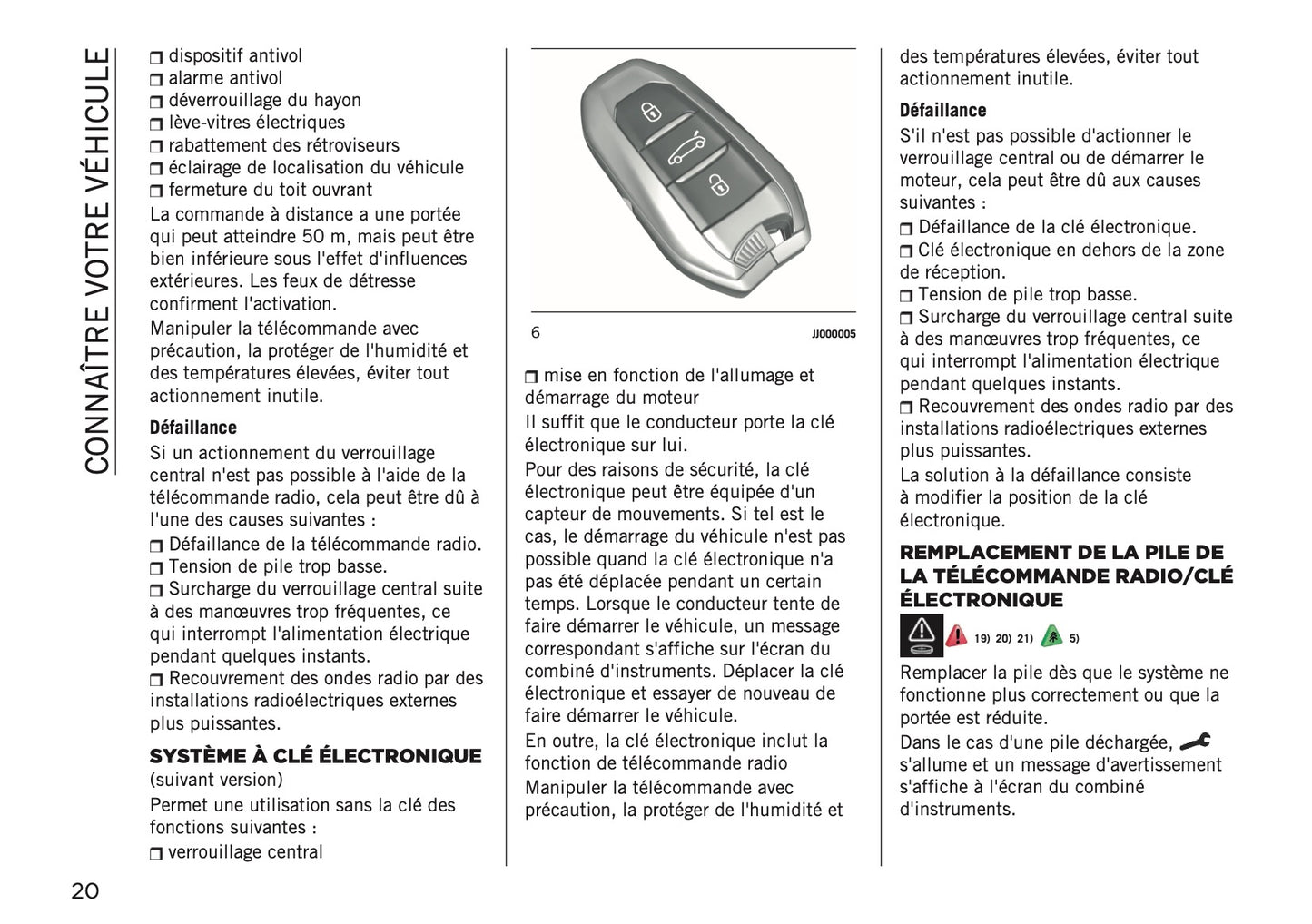 2025 Jeep Avenger Owner's Manual | French