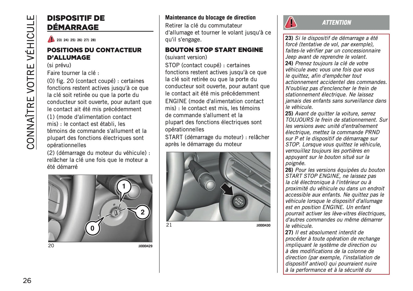 2025 Jeep Avenger Owner's Manual | French