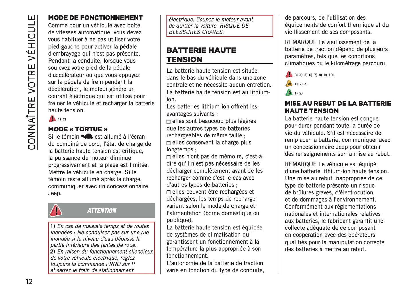 2026 Jeep Avenger Owner's Manual | French