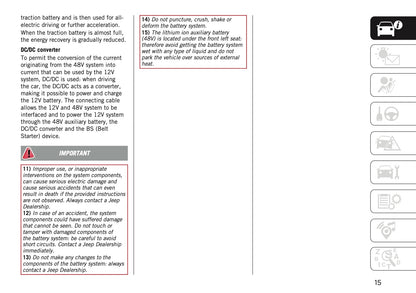 2026 Jeep Avenger Owner's Manual | English