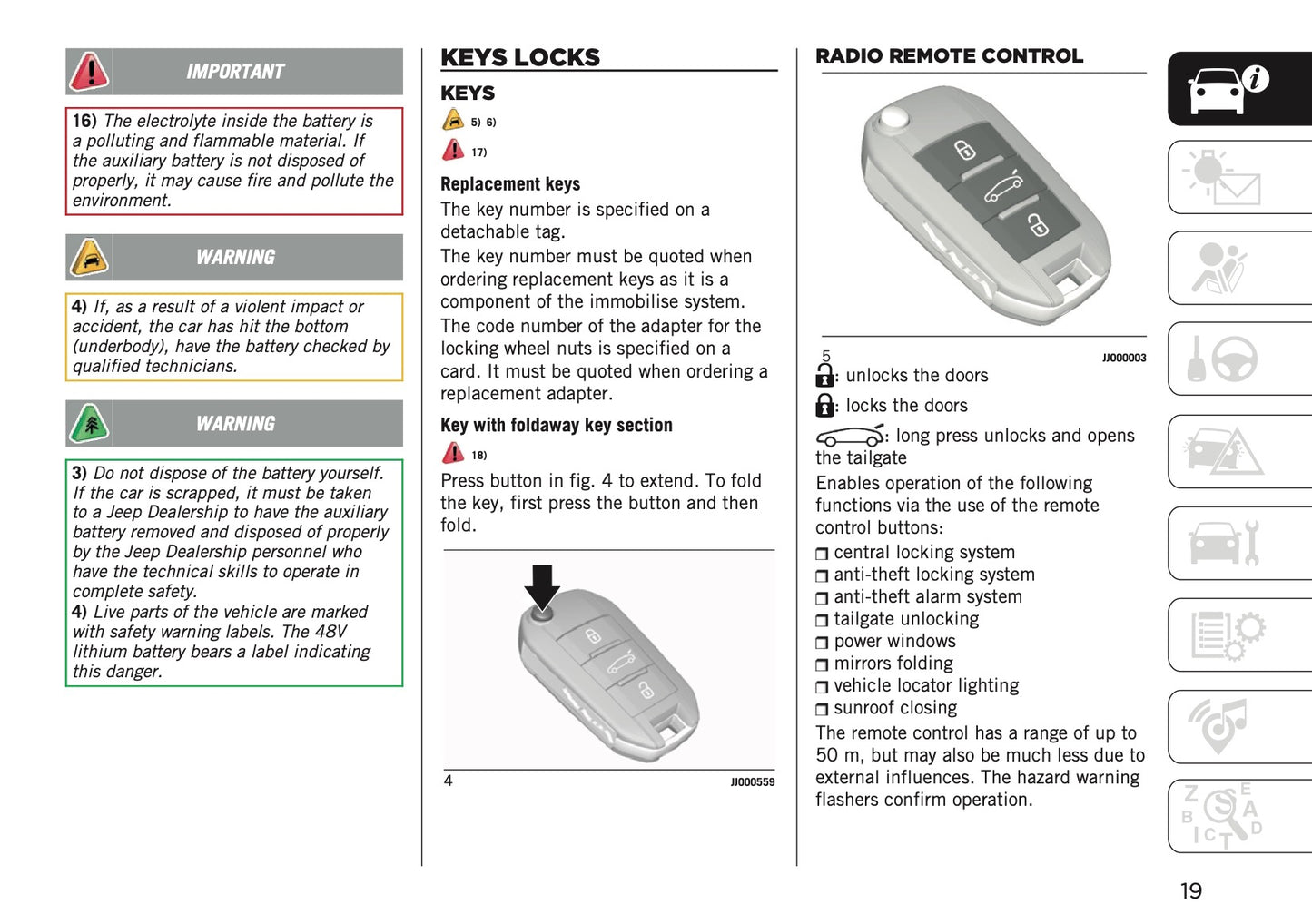 2026 Jeep Avenger Owner's Manual | English