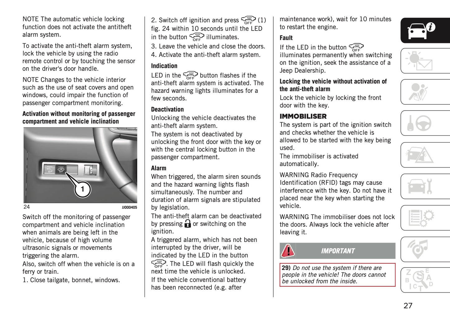 2026 Jeep Avenger Owner's Manual | English