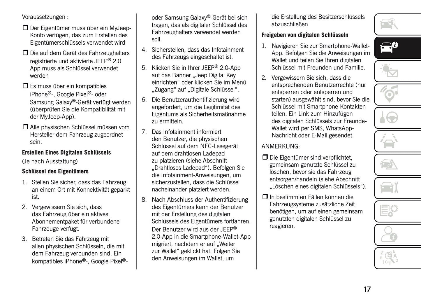 2026 Jeep Compass Owner's Manual | German