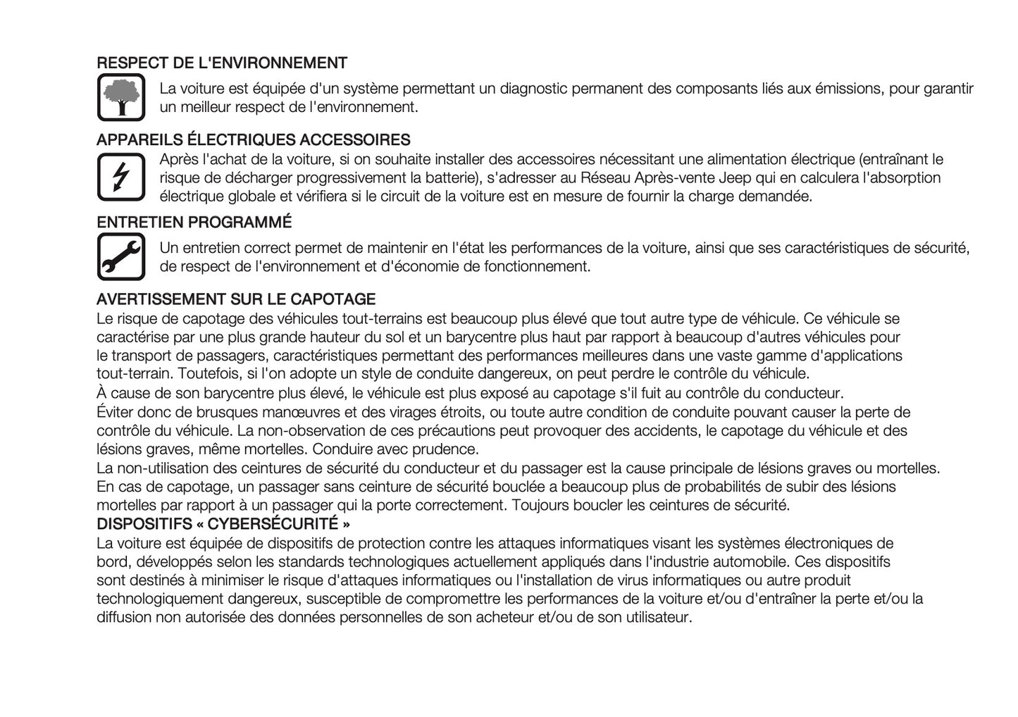 2020-2021 Jeep Compass Owner's Manual | French