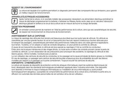 2020-2021 Jeep Compass Owner's Manual | French