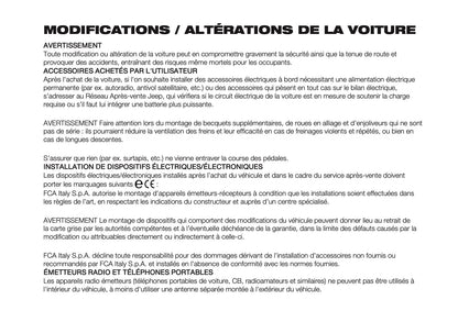 2020-2021 Jeep Compass Owner's Manual | French