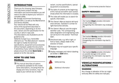 2026 Jeep Compass Owner's Manual | English