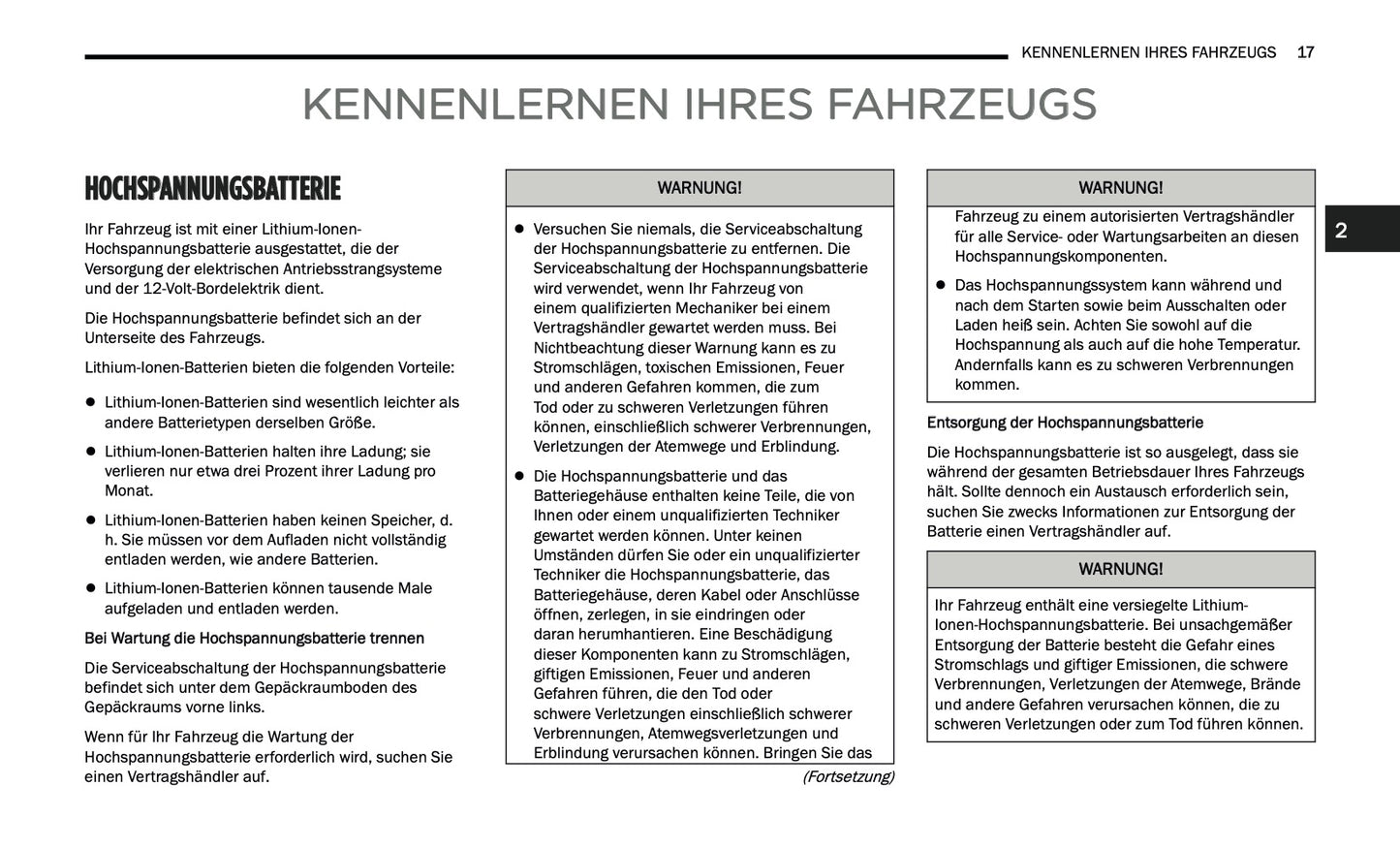 2024-2025 Jeep Grand Cherokee 4xe Bedienungsanleitung | Deutsch