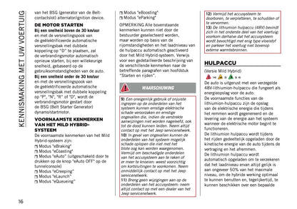 2022-2023 Jeep Renegade Owner's Manual | Dutch