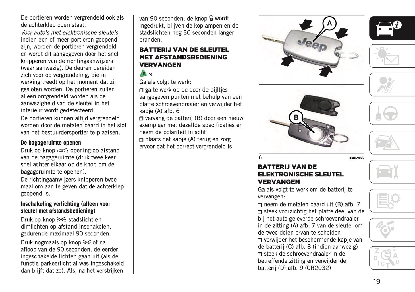 2022-2023 Jeep Renegade Owner's Manual | Dutch