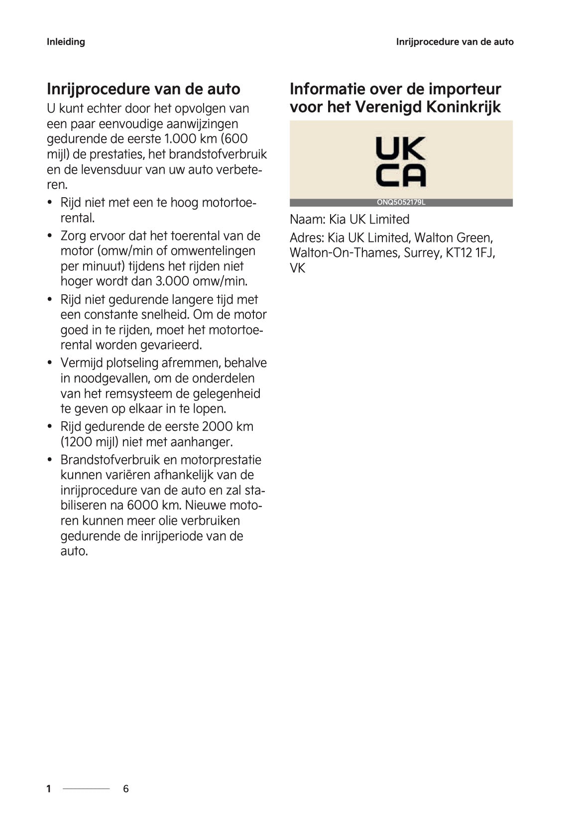 2024-2025 Kia Picanto Owner's Manual | Dutch