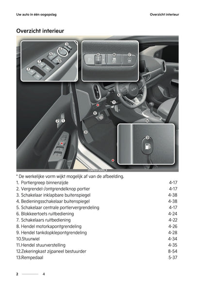 2024-2025 Kia Picanto Owner's Manual | Dutch
