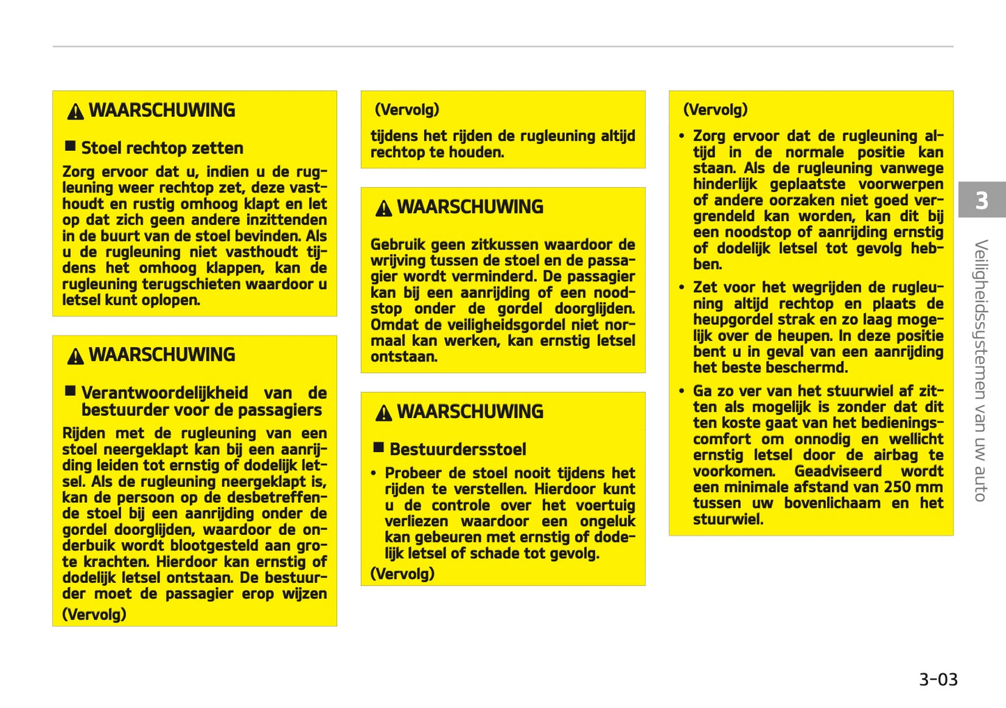 2018-2019 Kia Rio Owner's Manual | Dutch