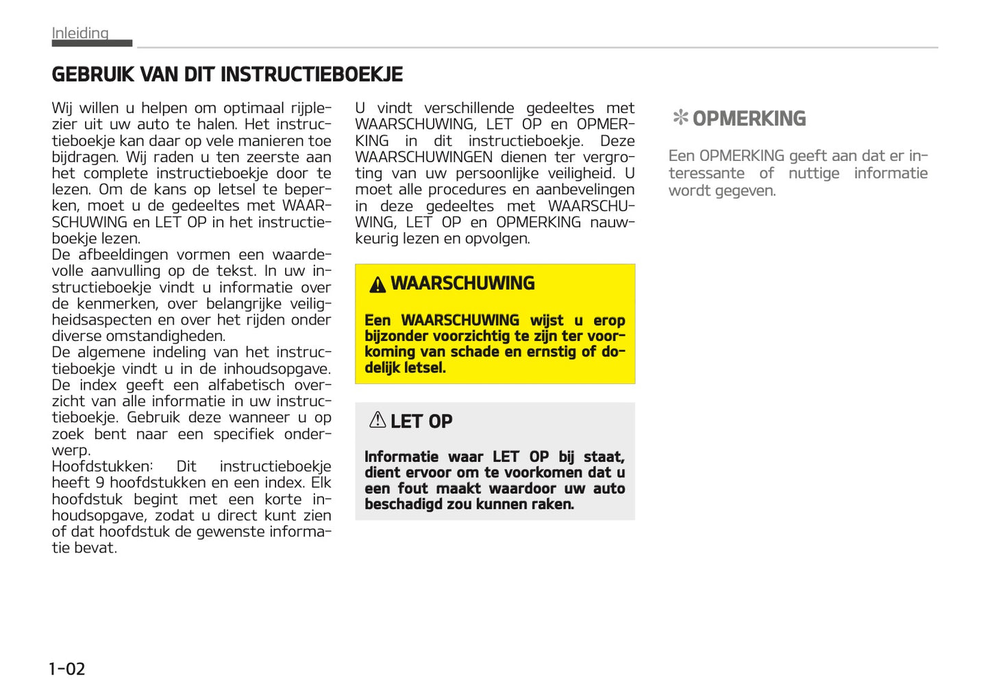 2018-2019 Kia Rio Owner's Manual | Dutch