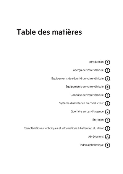 2025-2026 Kia Sportage Owner's Manual | French