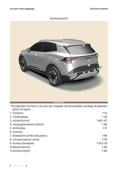 2024-2025 Kia Sportage Owner's Manual | Dutch