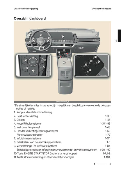 2024-2025 Kia Sportage Owner's Manual | Dutch