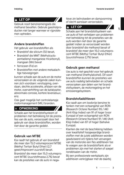 2024-2025 Kia Sportage Owner's Manual | Dutch