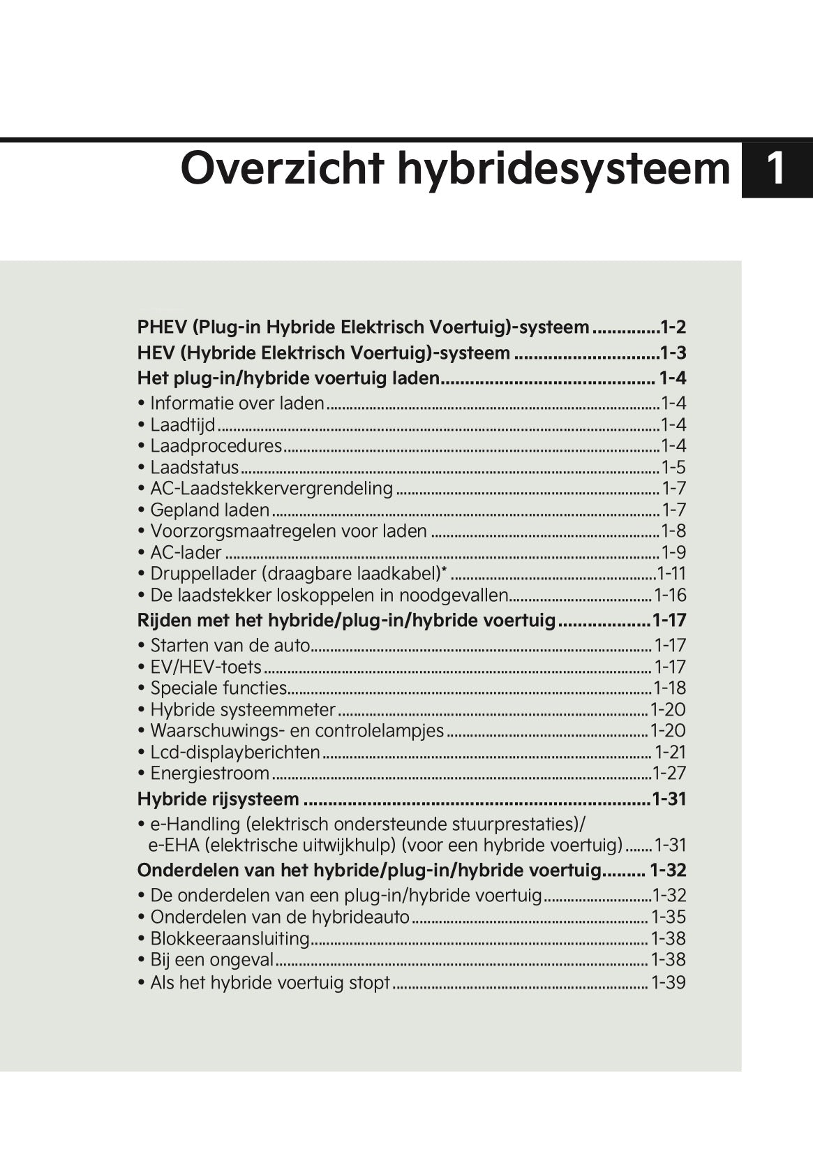 2024-2025 Kia Sportage Plug-in-Hybrid Owner's Manual | Dutch