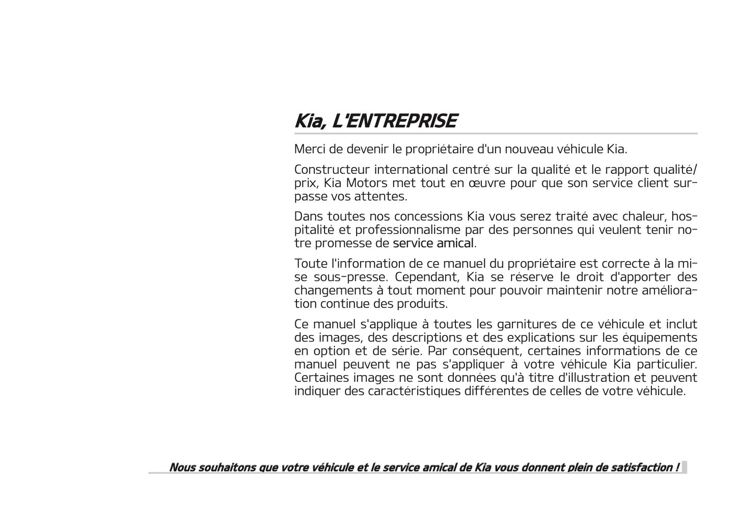 2020 Kia Stonic Owner's Manual | French