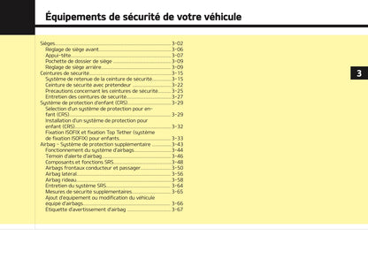 2020 Kia Stonic Owner's Manual | French