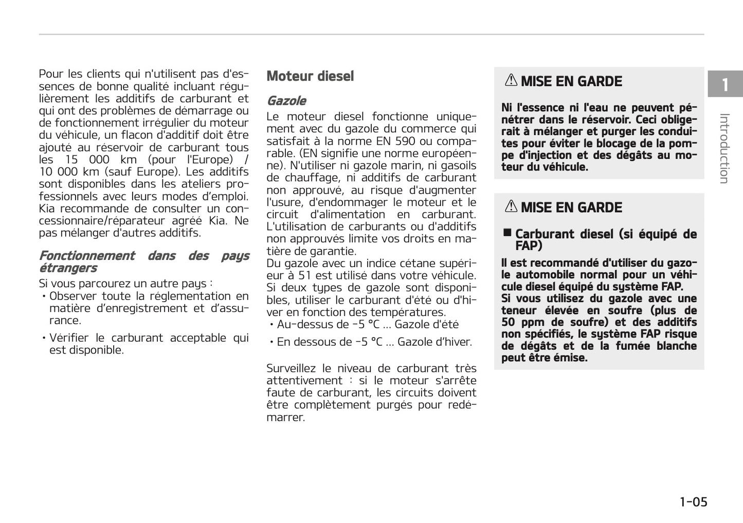 2020 Kia Stonic Owner's Manual | French