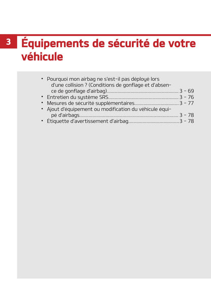 2021 Kia Stonic Owner's Manual | French