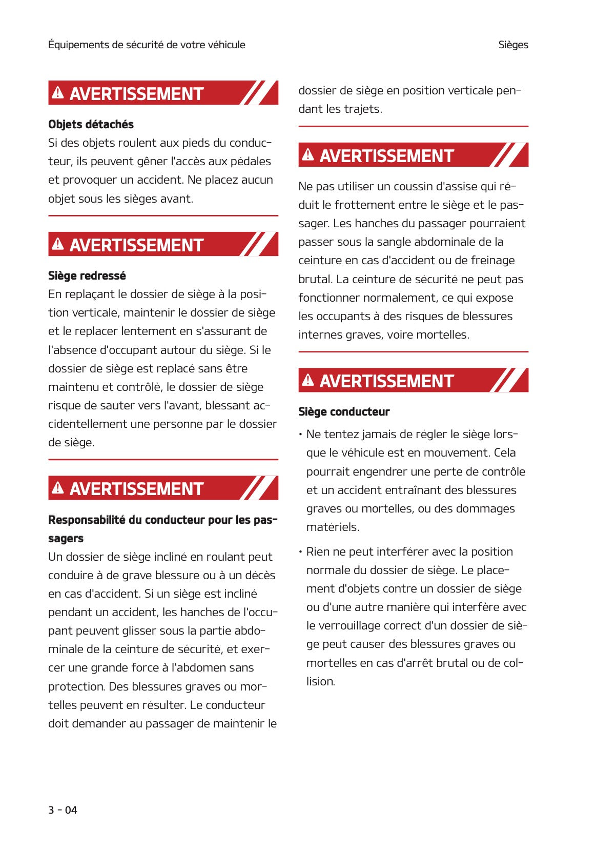 2021 Kia Stonic Owner's Manual | French