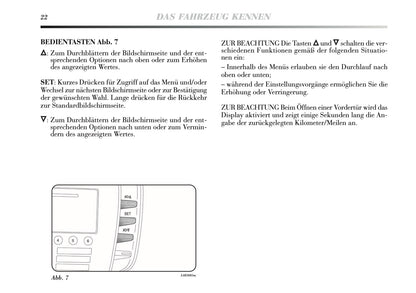 2010-2011 Lancia Delta Owner's Manual | German