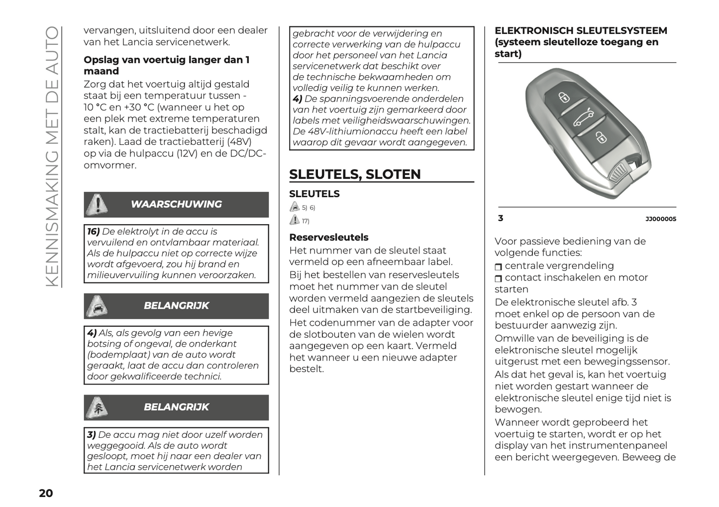 2024 Lancia Ypsilon Owner's Manual | Dutch