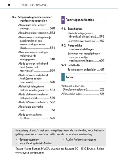 2016-2017 Lexus CT 200h Gebruikershandleiding | Nederlands