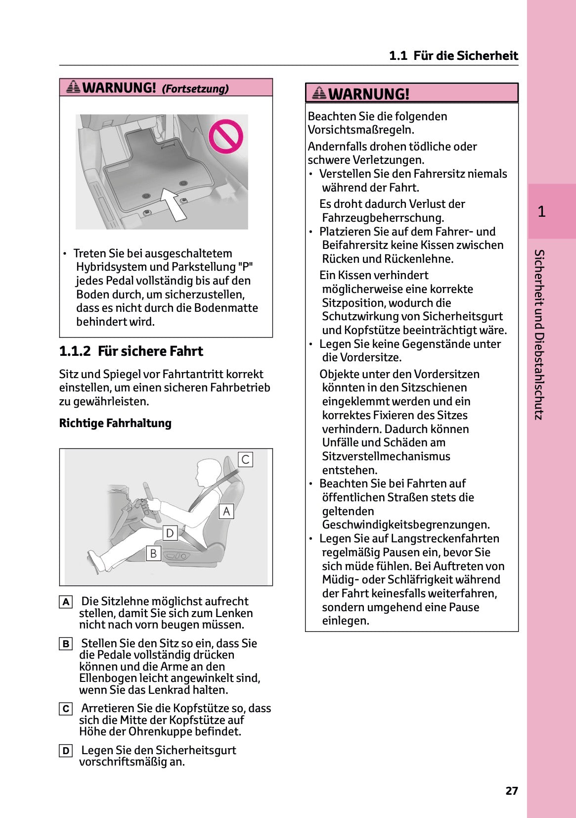 2025-2026 Lexus LBX Owner's Manual | German