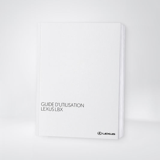 2025-2026 Lexus LBX Owner's Manual | French