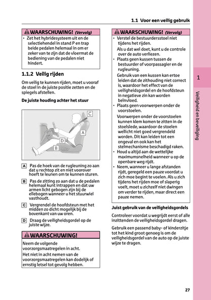2025-2026 Lexus LBX Owner's Manual | Dutch