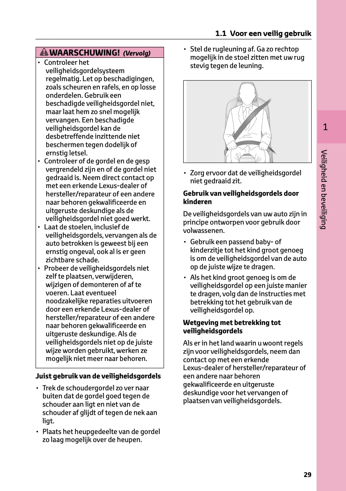 2025-2026 Lexus LBX Owner's Manual | Dutch