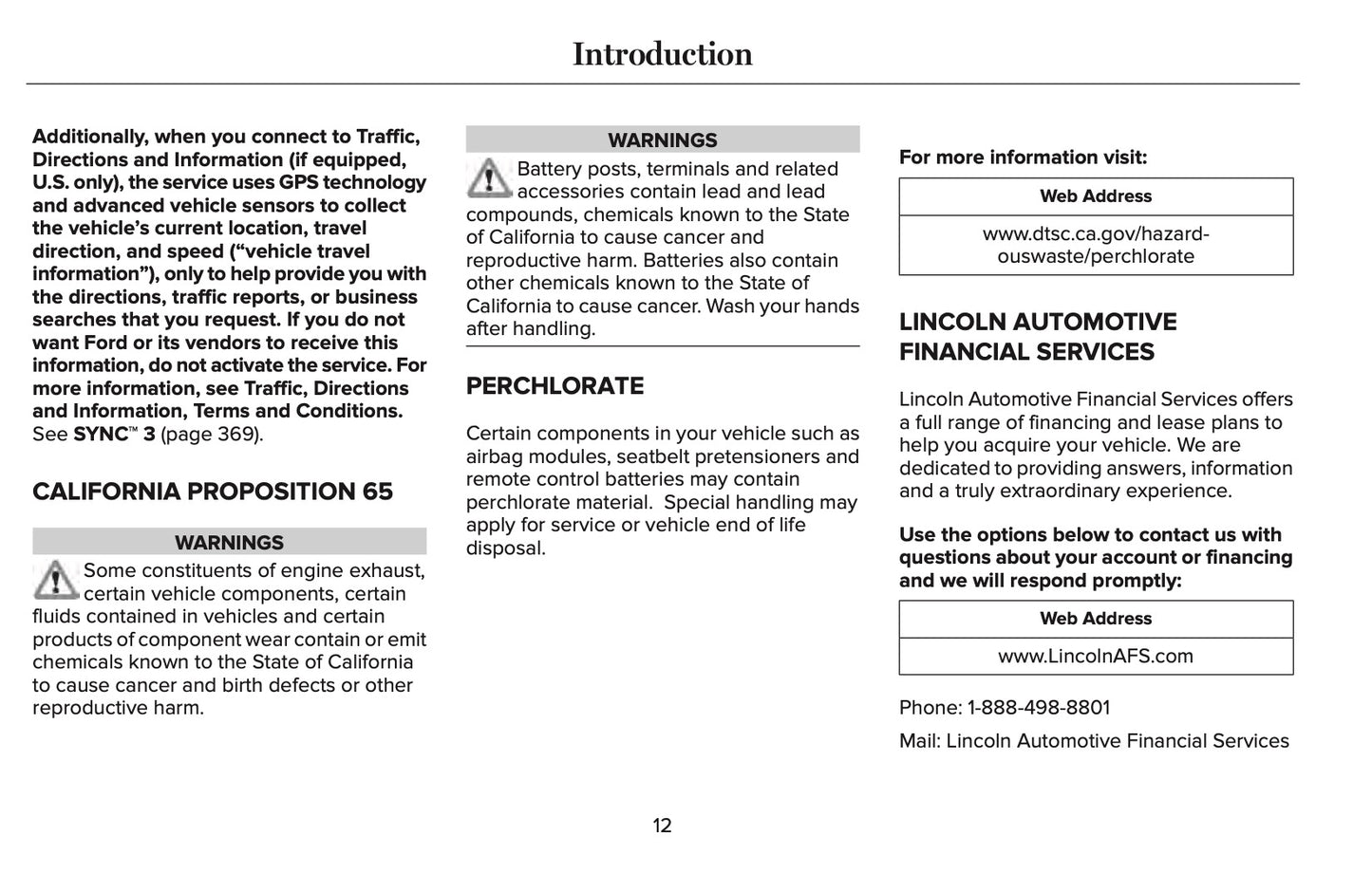 2017 Lincoln MKC Owner's Manual | English US
