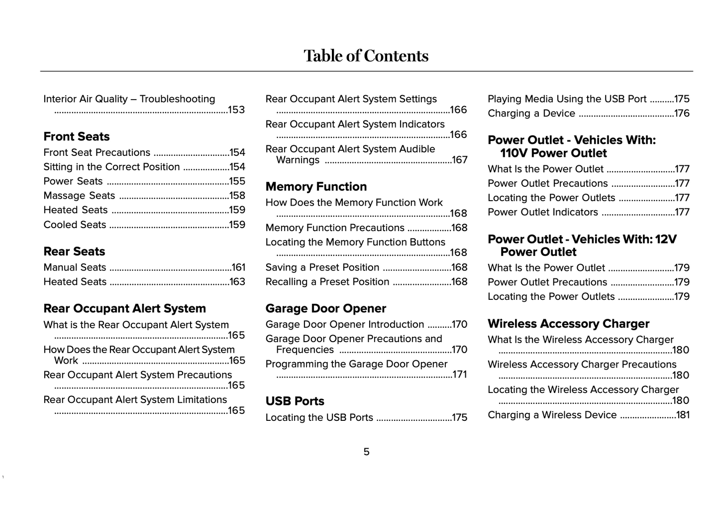2024 Lincoln Nautilus Owner's Manual | English