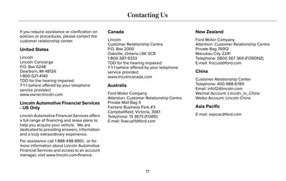 2025 Lincoln Navigator Owner's Manual | English