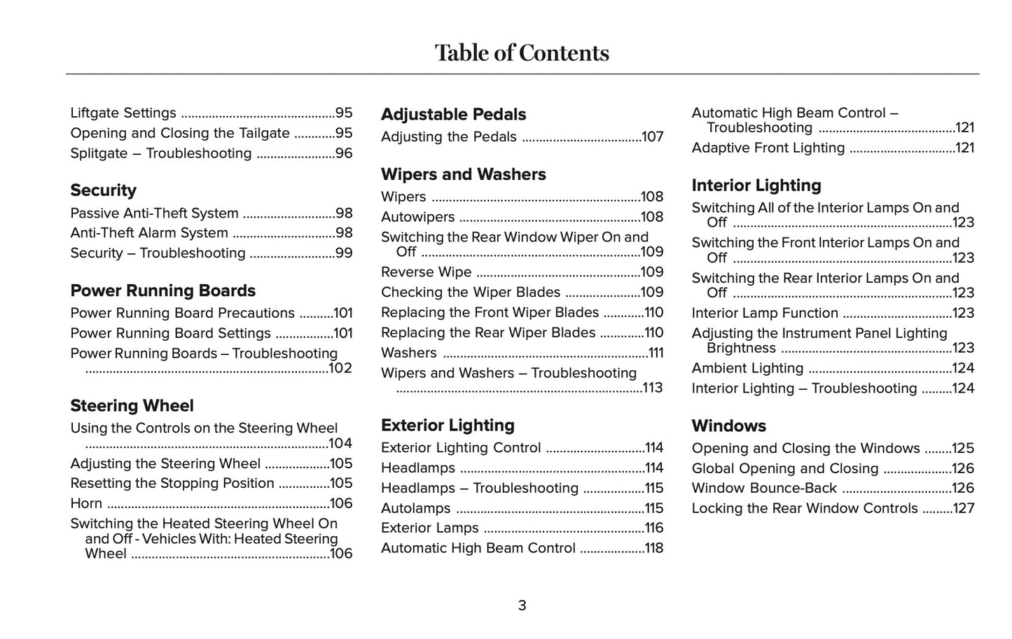2025 Lincoln Navigator Owner's Manual | English